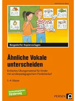 Zdjęcie produktu dla Ähnliche Vokale unterscheiden
