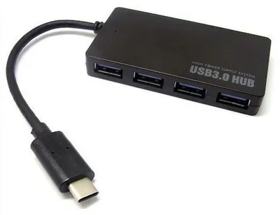Produktbild von USB-C Hub 3.1 auf 4x USB 3.0 Anschlusskabel