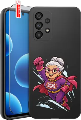 Immagine prodotto di Custodia per Samsung A53 5G con motivi colorati + vetro protettivo 9H