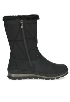 Produktbild von Caprice Damen Stiefelette Winterboots Reißverschluss Warmfutter 9-26404-43, Größe:40.5 EU, Farbe:Schwarz