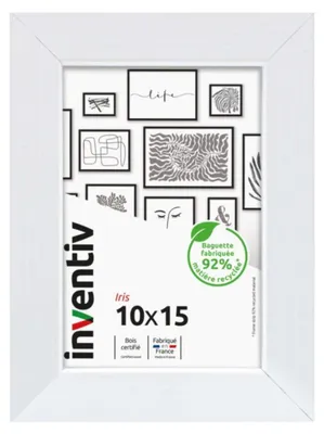 Obrázek produktu pro Rámeček Iris Bílá 10X15Cm