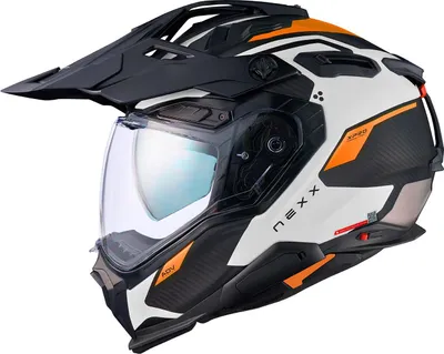 Zdjęcie produktu dla Kask Nexx X.WED3 Keyo CARBON biało-pomarańczowy mat (56-S)