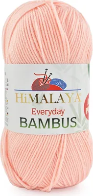Produktbild von Himalaya Everyday Bambus: Antibakterielle, weiche, aprikosenfarbene Strickwolle