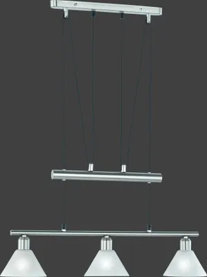 Produktbild von Trio Jojo-Balkenpendel 3xE14 max. opal matt weiss D:14cm