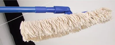 Image de Kit serpillière avec manche L:145cm Balai à laver le sol Nettoyer le ménage