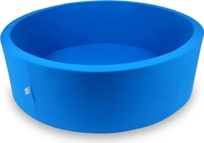 Image de Piscine à balles 130x40cm bleu azur - Sans balles / Sans balles