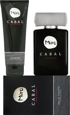 Produktbild von 1 x Miro CABAL Eau de Toilette Spray 75 ml + 1 x Bath & Shower Gel 250 ml