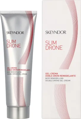Productafbeelding van Bodylotion Skeyndor Slim Drone, een dubbele gel-crème voor lichaamscontouren