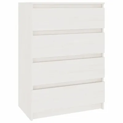 Zdjęcie produktu dla vidaXL Szafka boczna biała 60x36x84 cm lite drewno sosnowe