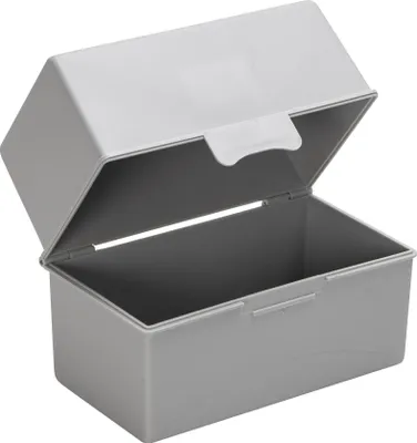 Produktbild von Betzold Karteibox, Format: DIN A6, Farbe: grau