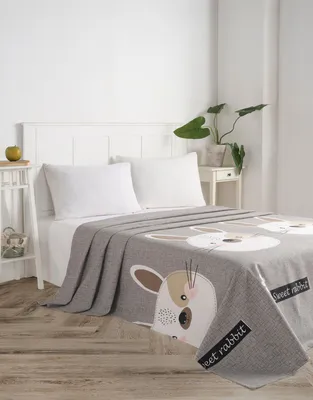 Produktbild von L'Essentiel Linge de Maison, Begonvilla- EPJ6293, Grau, Bettwäschen, 100% BAUMWOLLE