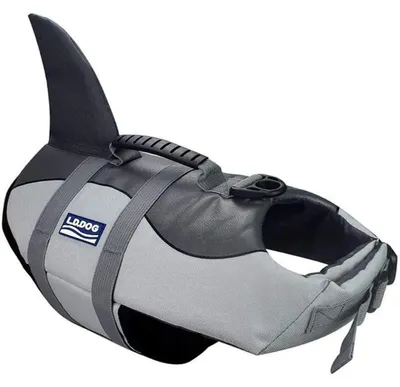 Immagine prodotto di Giacca da nuoto per cani, motivo squalo