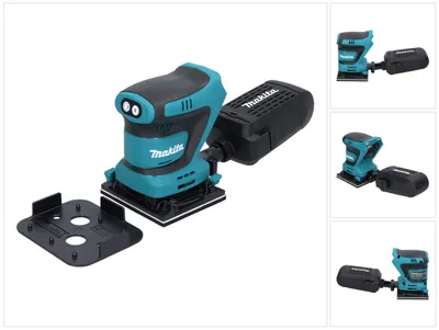 Obrázek produktu pro Makita DBO 481 Z Akumulátorová orbitální bruska 18 V 112 x 102 mm Solo - bez baterie, bez nabíječky