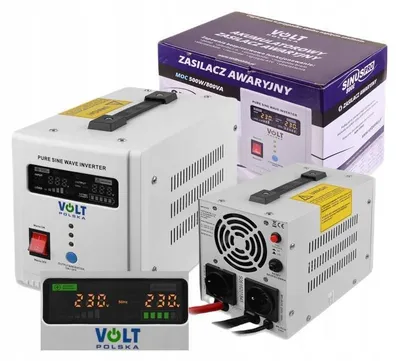 Obrázek produktu pro USV (zdroj záložního napájení) Sinus Pro 800E, 12V, měnič čisté sinusové vlny, Volt Polska