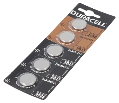 Produktbild von 5x Duracell DL2025, CR2025 2er Blister 3 Volt Lithium Batterie