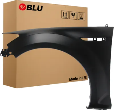 Zdjęcie produktu dla BLU Błotnik pasujący do Ford Mondeo MK4 IV JAYC Lewy Czarny Panther Black | 2007-2010 | Przedni Przód | Lakierowany | Gotowy do montażu | Stal