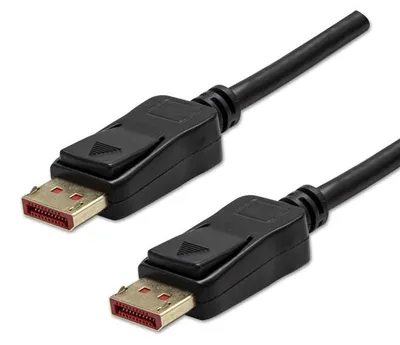 Immagine prodotto di Cavo video DP v 1.4 DisplayPort maschio - DisplayPort maschio 2 m connettori placcati oro nero