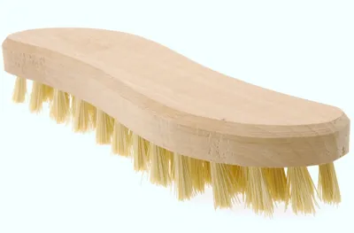 Produktbild von Davartis Bürste Scheuerbürste aus Holz in S-Form