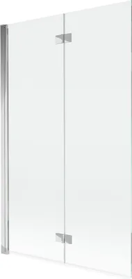 Produktbild von Mexen Mist Duschabtrennung 2-flügelig links 110 x 150 cm, transparent, Chrom - 8A9-110-002-01-00-L