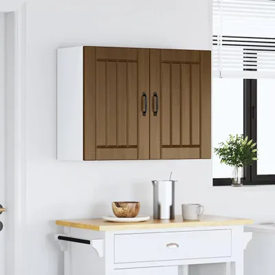 Obrázok produktu pre vidaXL Kuchynská nástenná skrinka Lucca Brown dubový materiál na báze dreva