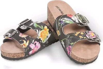 Produktbild von Flip-Flops mit Blumenmuster