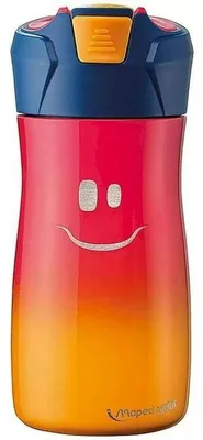 Produktbild von Maped Picnik, 430 ml, Tägliche Nutzung, Blau, Orange, Rot, Edelstahl, Kind, Junge/Mädchen