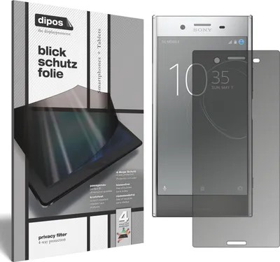 Produktbild von NBR dipos Blickschutzfolie Sony Xperia XZ Premium
