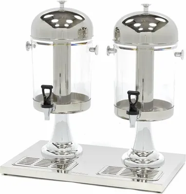 Immagine prodotto di Maxima - Distributore di bevande Gastro - 2 x 8 l - tubo di raffreddamento centrale - funziona senza alimentazione elettrica