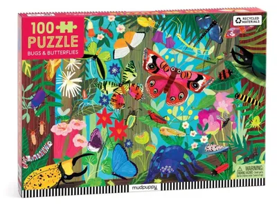 Immagine prodotto di Bugs & Butterflies 100 Piece Puzzle – Lingua: Inglese