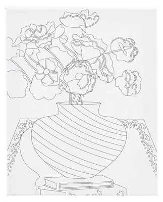Immagine prodotto di Creativ Company CC Tela con stampa Bouquet 24x30 cm