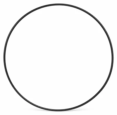 Produktbild von Metallring schwarz Ø 20 30 40 50 cm Drahtring Basteln Makramee Traumfänger Kranz, Größe:Ø 20 cm