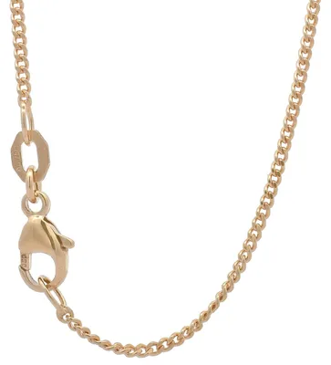 Produktbild von Goldkette Panzerkette Halskette Breite 1,3 mm 60 cm 750- 18 Karat Gold