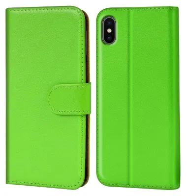 Produktbild von Book Case für iPhone X XS Hülle Flip Cover Handy Tasche Schutz Hülle Etui Schale