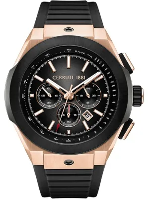 Produktbild von Cerruti 1881 Chronographen Ruscello Declination Black