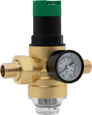 Produktbild von Druckminderer mit Manometer und Filter, 3/4 Zoll