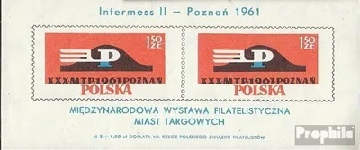 Produktbild von Briefmarken Polen 1961 Mi Block25 (kompl.Ausg.) postfrisch Briefmarkenausstellung