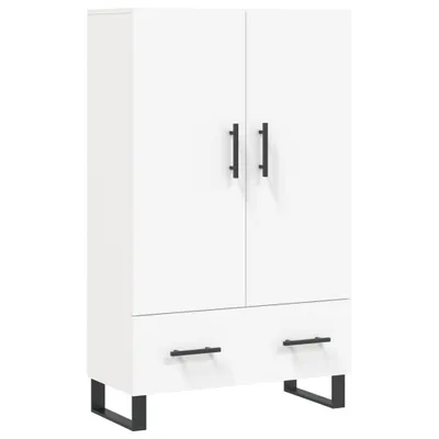 Obrázek produktu pro Skříň highboard bílá 69,5 x 31 x 115 cm kompozitní dřevo
