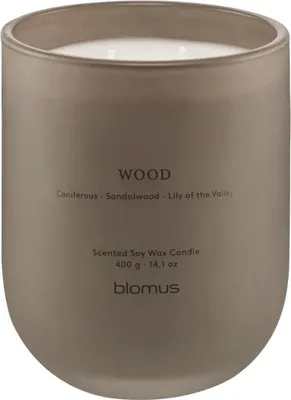 Produktbild von blomus GmbH TUOKSU Duftkerze L Wood coffee 11cm
