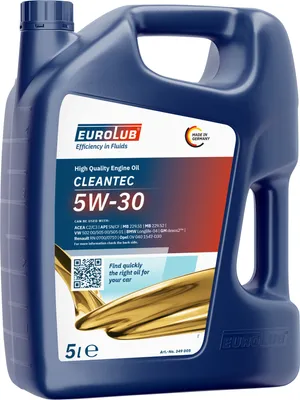 Produktbild von EUROLUB Motoröl CLEANTEC 5W-30 5 L