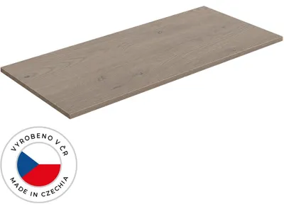 Productafbeelding van Onderkast voor wastafel Adele - notenhout Cannolo Cremona - 100,2 x 1,8 x 45,3 cm