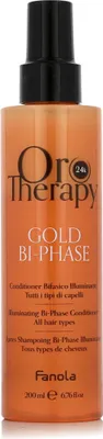 Zdjęcie produktu dla Fanola - Oro Therapy 24K Gold Bi-Phase Conditioner - Odżywcza odżywka w sprayu bez spłukiwania 200ml