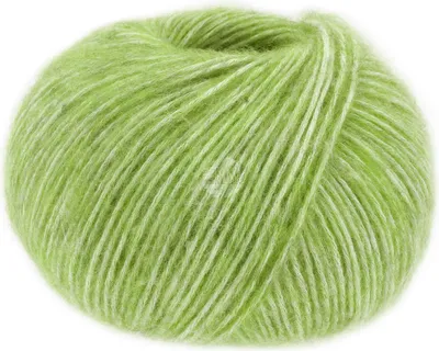 Produktbild von Lana Grossa - Natural Alpaca Pelo 0033 maigrün meliert