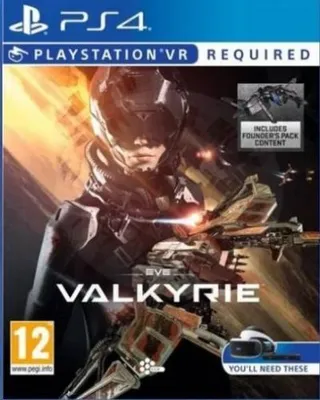 Produktbild von Sony Eve Valkyrie, PlayStation VR, PlayStation 4, Multiplayer-Modus, T (Jugendliche), Virtual Reality (VR)-Headset erforderlich