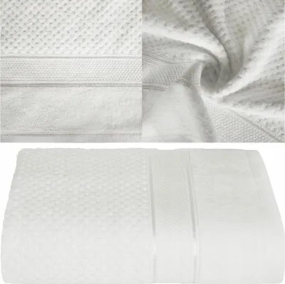 Image de Eurofirany Serviette de bain Coton 500g/m² Blanc 70x140