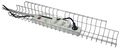 Produktbild von Twinco Kabelkorb B790xT100xH80-85mm silber - 14198-8