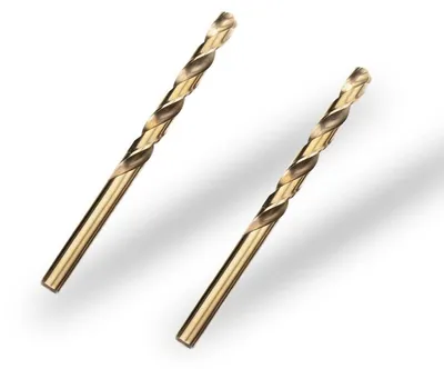 Zdjęcie produktu dla Wiertła metalowe HSS z domieszką kobaltu, średnica 7,0 mm, długość 109 mm, zestaw 2 sztuki