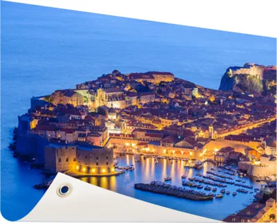Produktbild von Gartenposter - 120x80 cm - Dubrovnik Kroatien  - Modernes Wandbilder