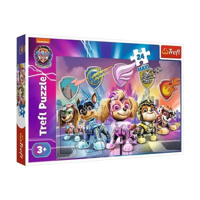 Obrázok produktu pre Puzzle Tlapková patrola: Psie misie MAXI 24 dielikov