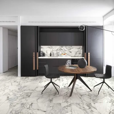 Obrázek produktu pro CASA39 Obklady s mramorovým vzhledem, bílé, 60 x 120 cm, Marazzi Allmarble