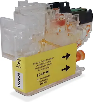 Produktbild von Tintenpatrone gelb für Brother MFC J5330DW/5335DW/5730DW #LC3219YXL